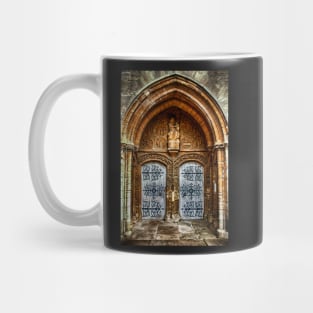 St Marys Church West Porch Door Mug